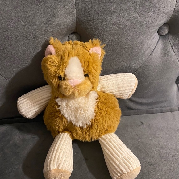 Scentsy Buddy Baby Scratch the Cat Plush Stuffed Animal 8.5" Vanilla Cream Scent - Picture 9 of 9
